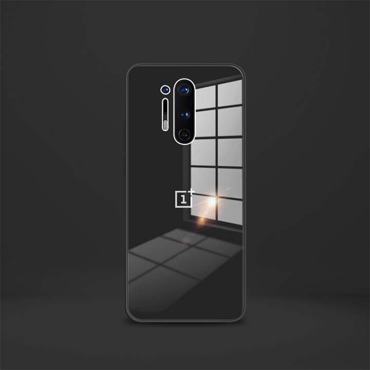 OnePlus 8 Pro Aqua Square Tempered Glass Case