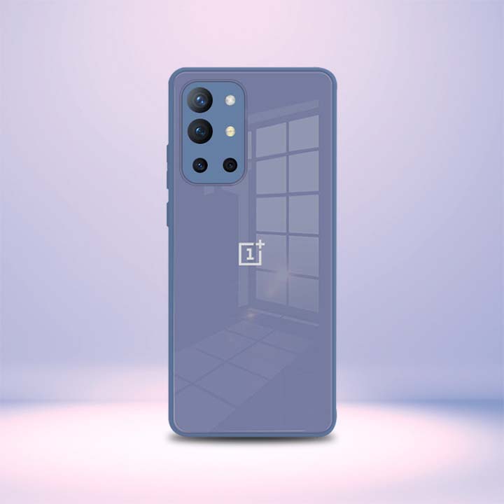 OnePlus 9R Aqua Square Tempered Glass Case
