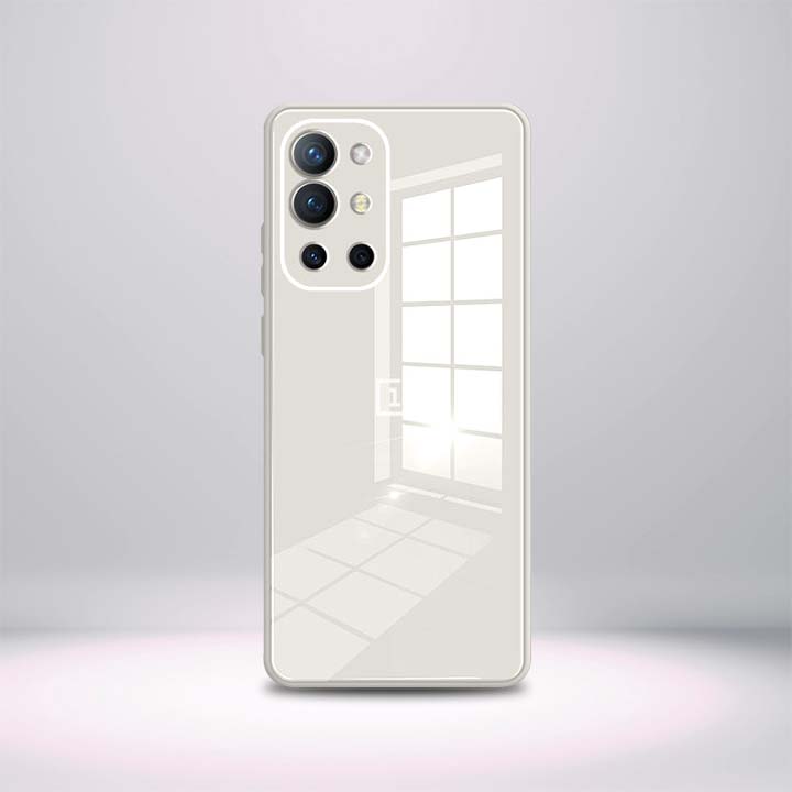 OnePlus 9R Aqua Square Tempered Glass Case