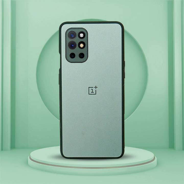 OnePlus 9R Solid Matte Finish Case With Contrast Color Edges