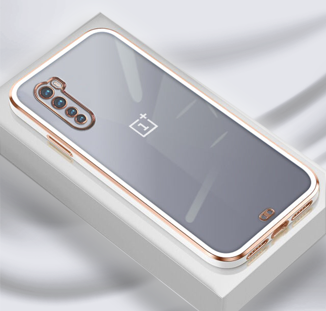 OnePlus Nord Gold Edge Electro-Plating Shining Case