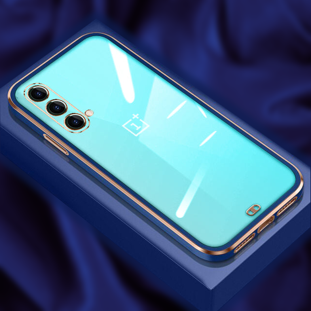 OnePlus Nord CE Gold Edge Electro-Plating Shining Case