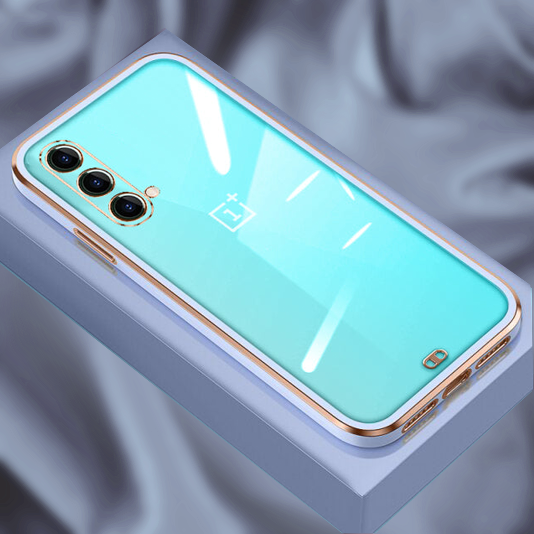 OnePlus Nord CE Gold Edge Electro-Plating Shining Case