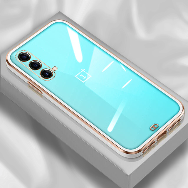OnePlus Nord CE Gold Edge Electro-Plating Shining Case