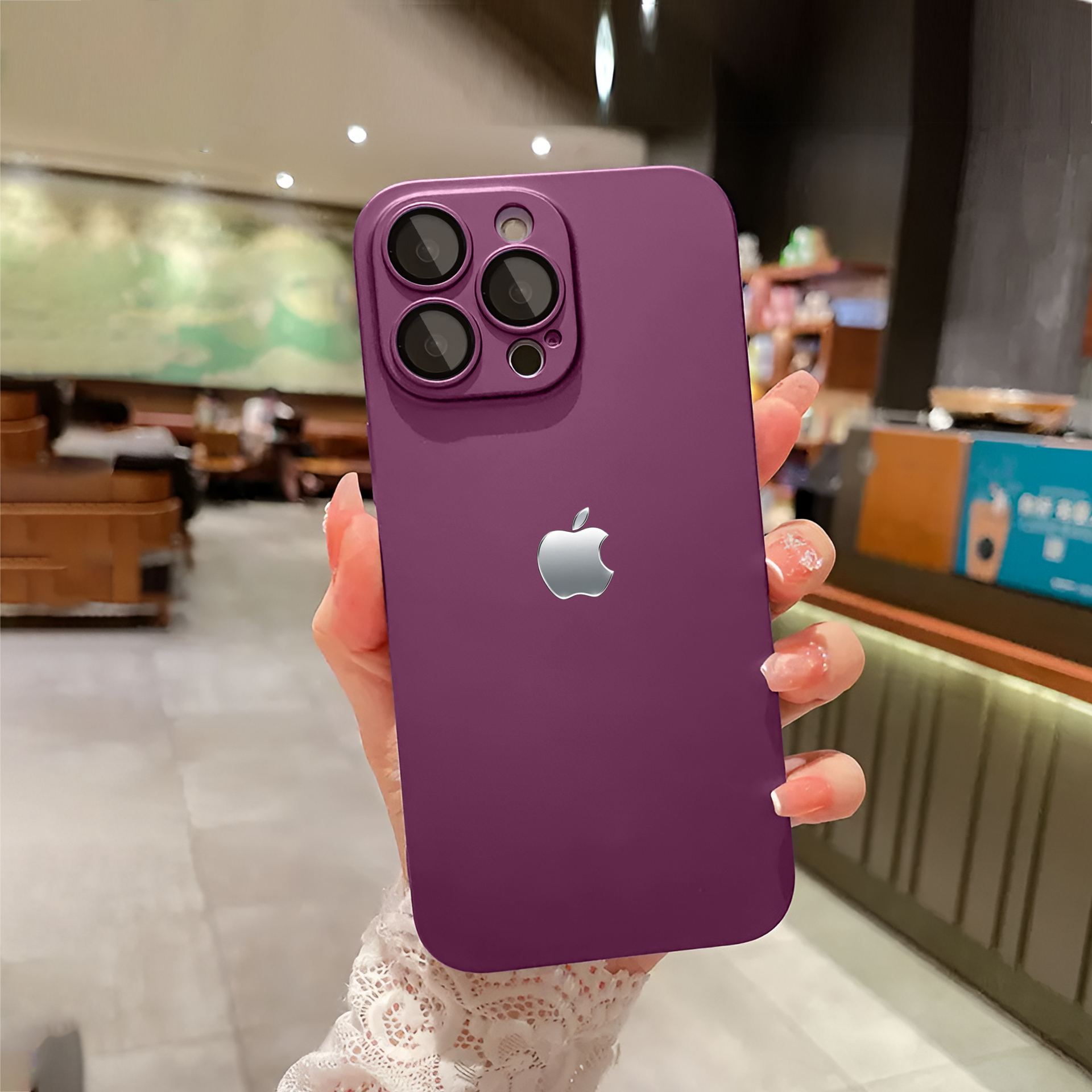 iPhone 15 Pro Max Solid Matte Finish Case