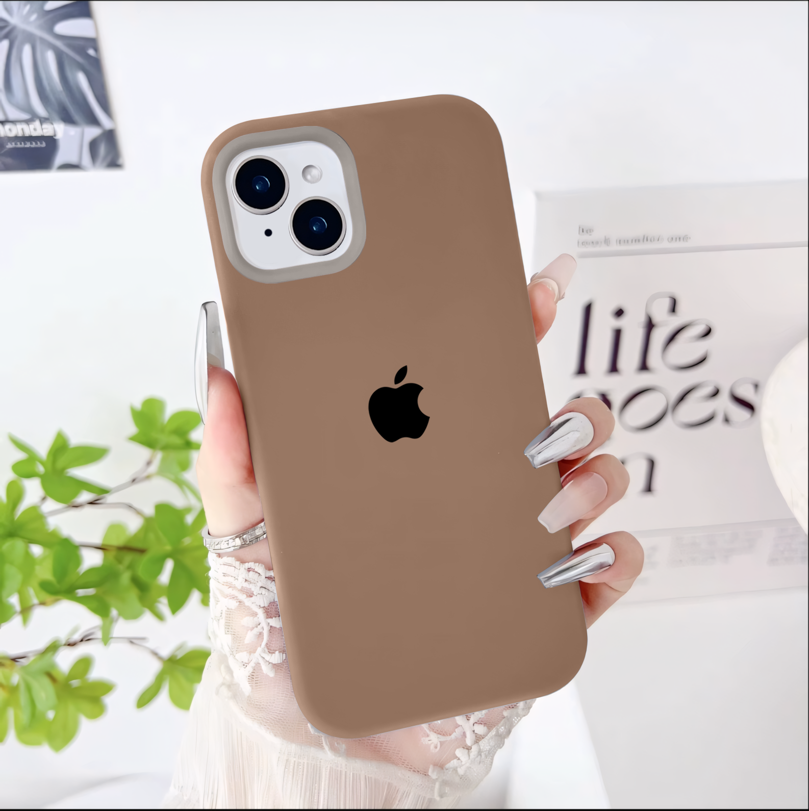 iPhone 15 Neon Cloud Silicone Case