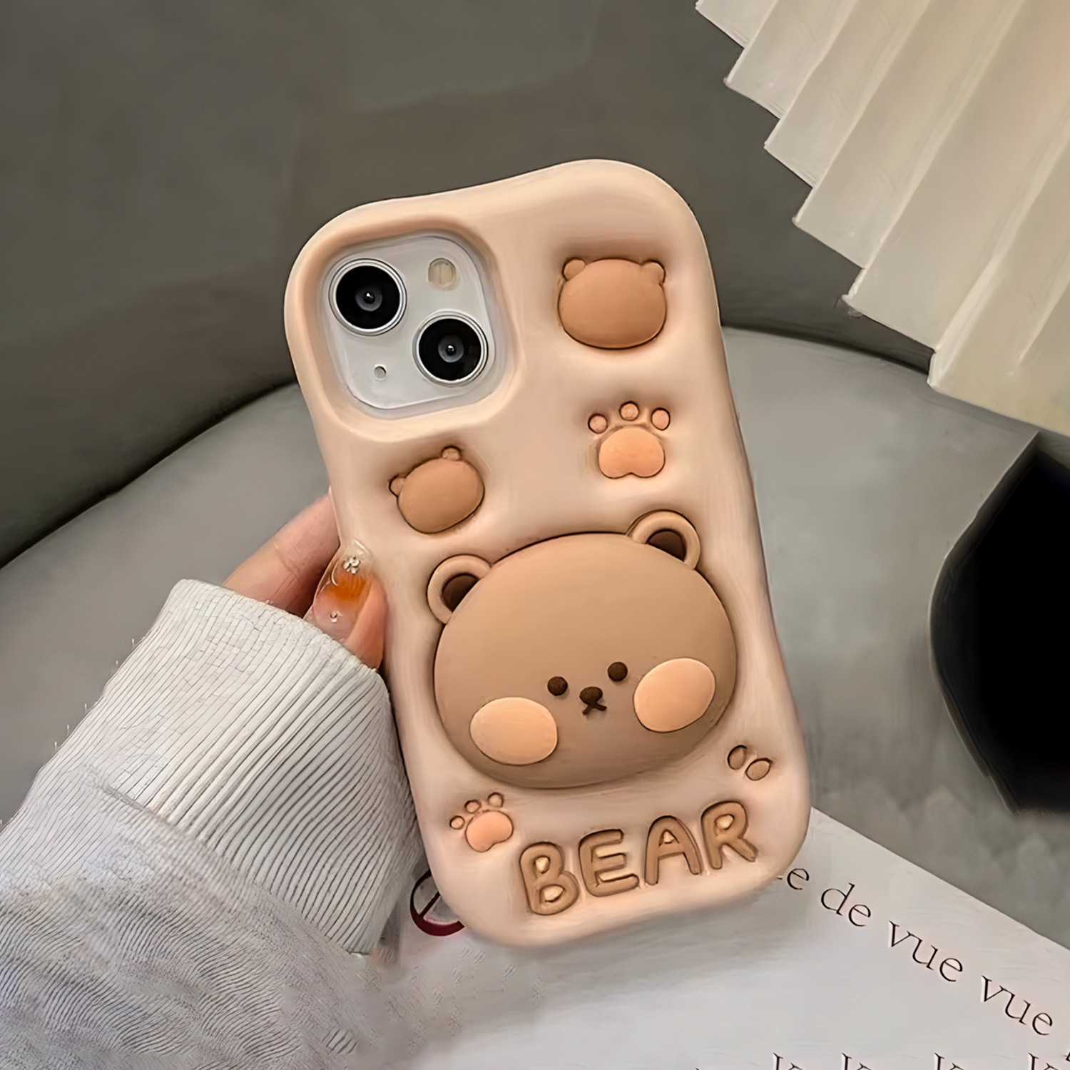 iPhone 14 Chubby Bear Silicone Case