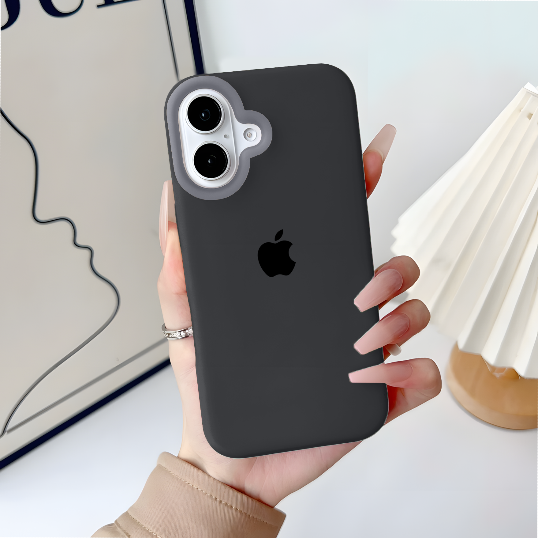 iPhone 16 Neon Cloud Silicone Case