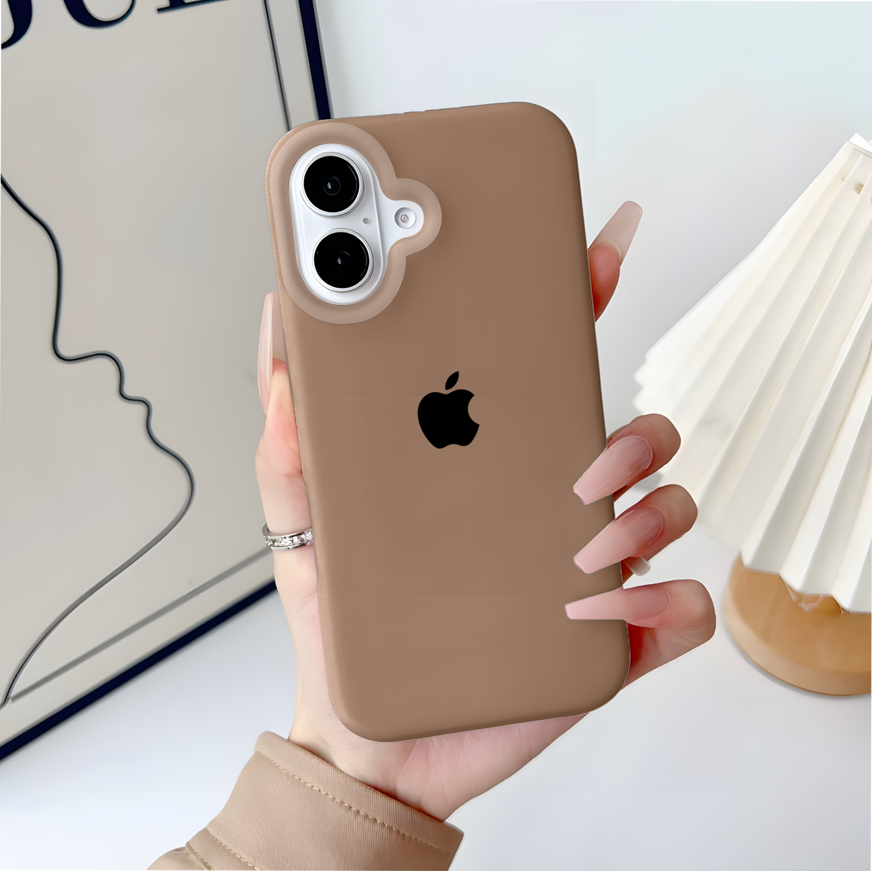 iPhone 16 Neon Cloud Silicone Case