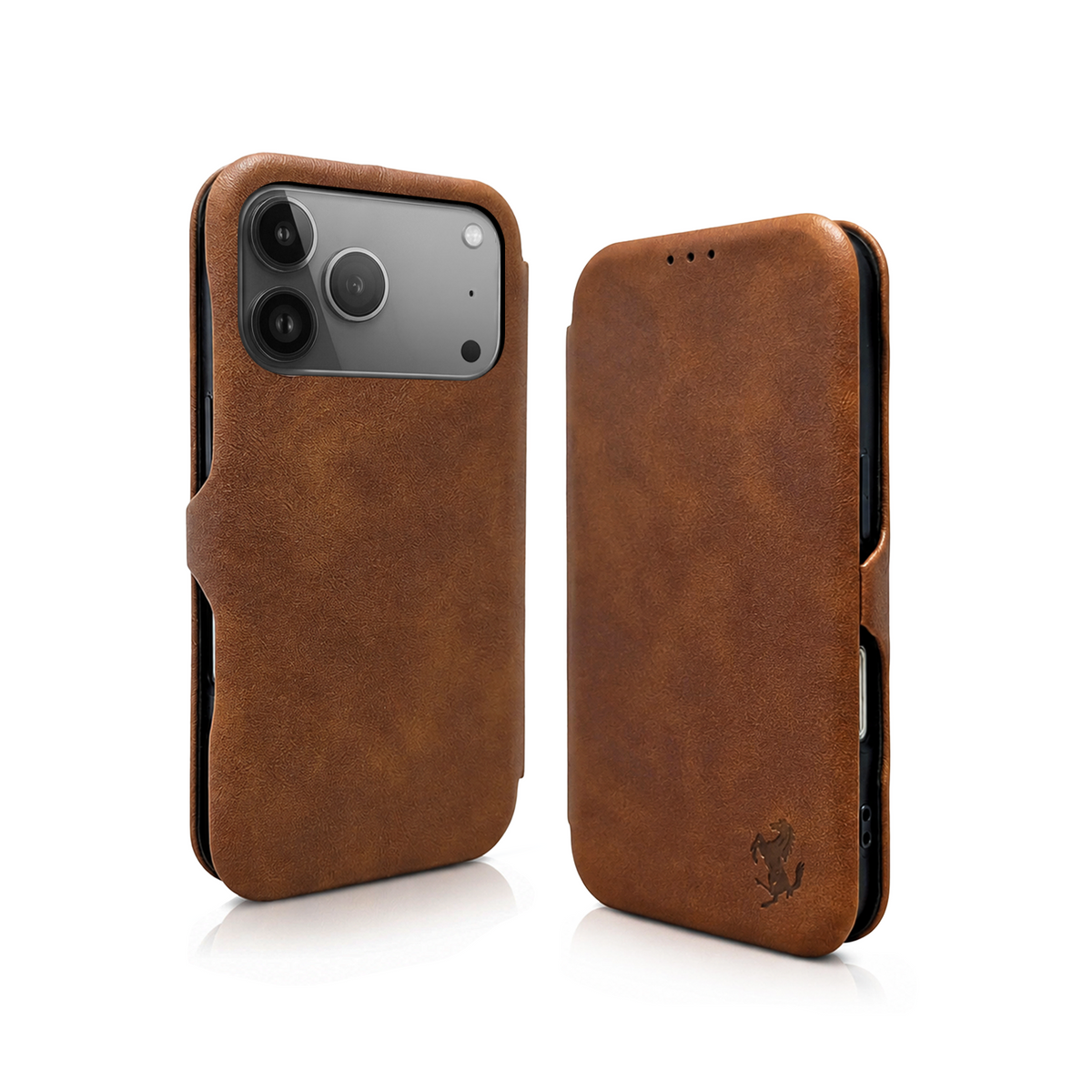 iPhone Premium Leather Flip Case