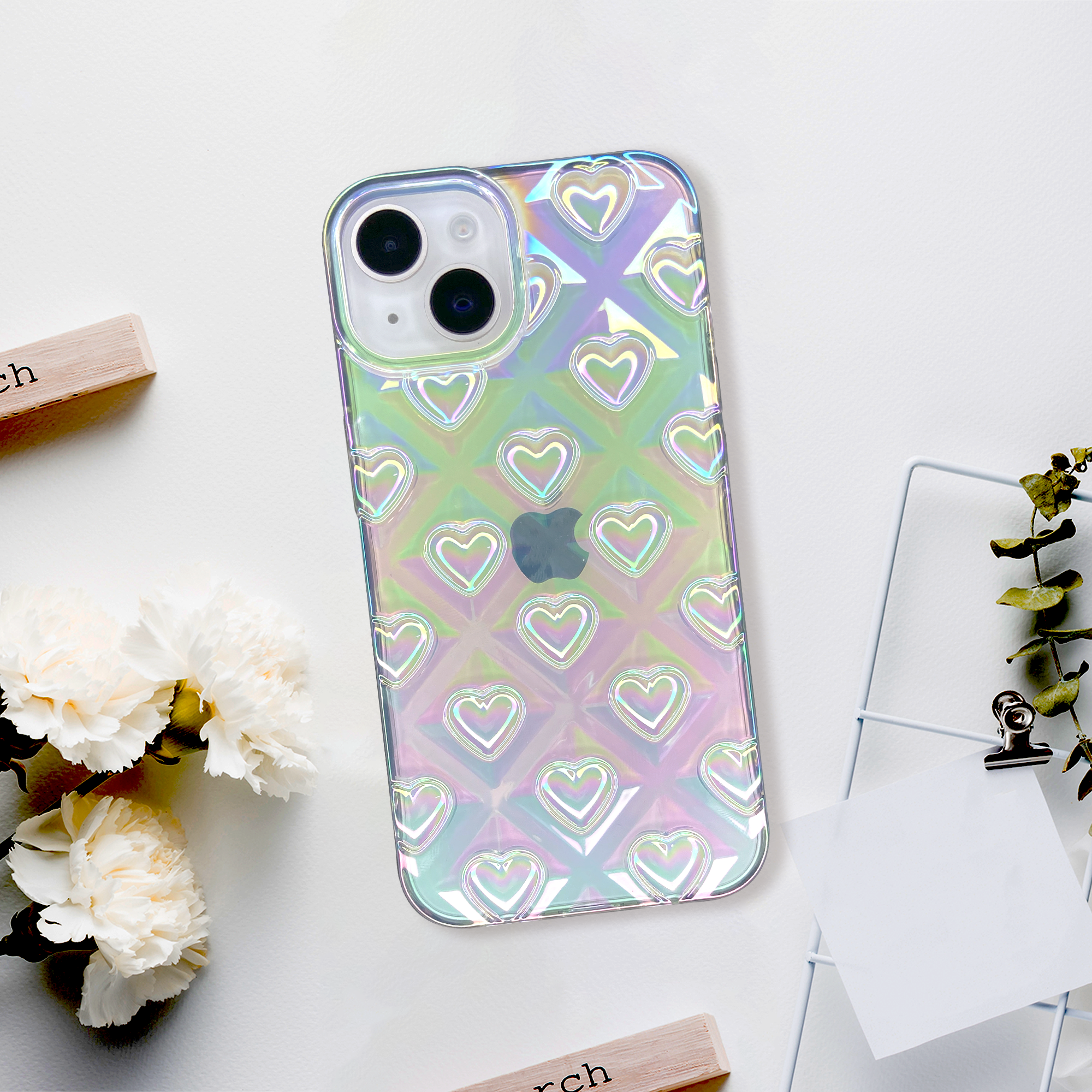 iPhone 13 Glossy Heart Case