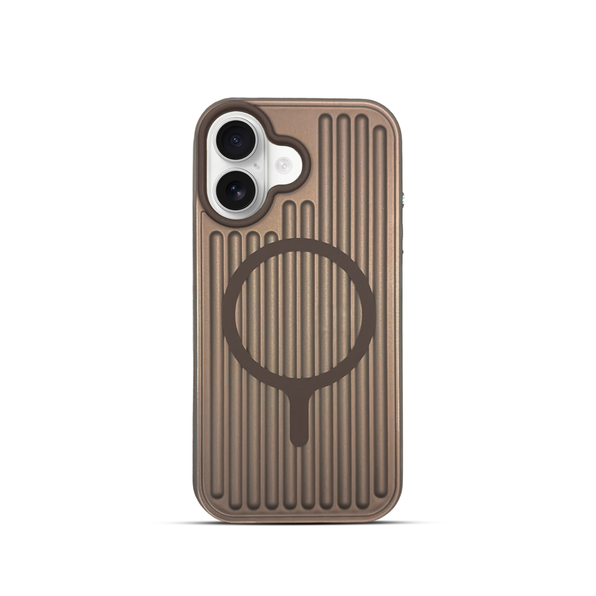 Luxury Ribbed MagSafe Shockproof Case