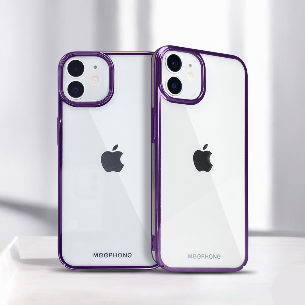 iPhone 11 Hard Transparent Chrome Case