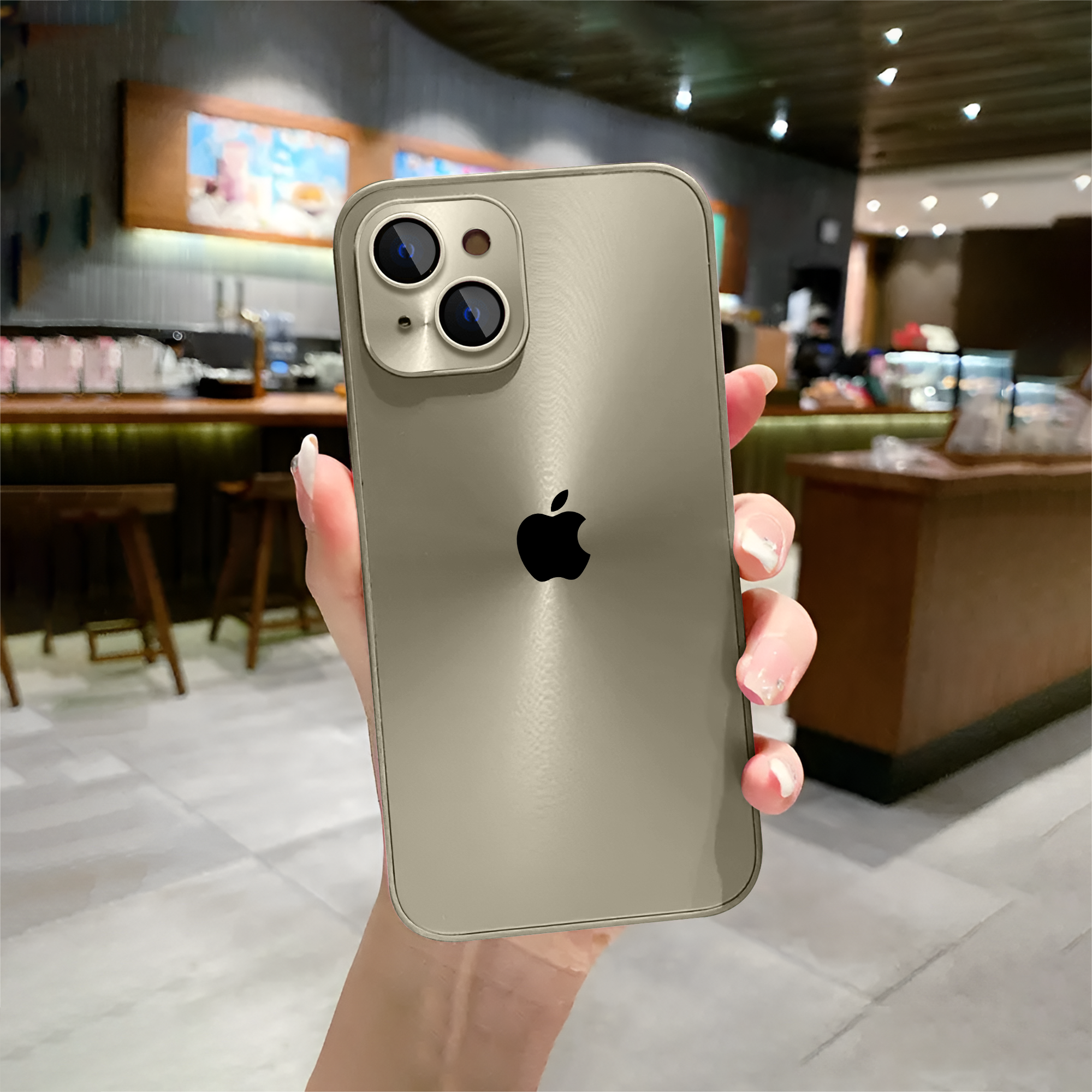 iPhone 13 Polished Metal Finish Case