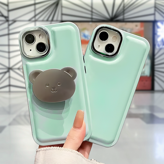 iPhone 14 Metallic Panda Silicone Case