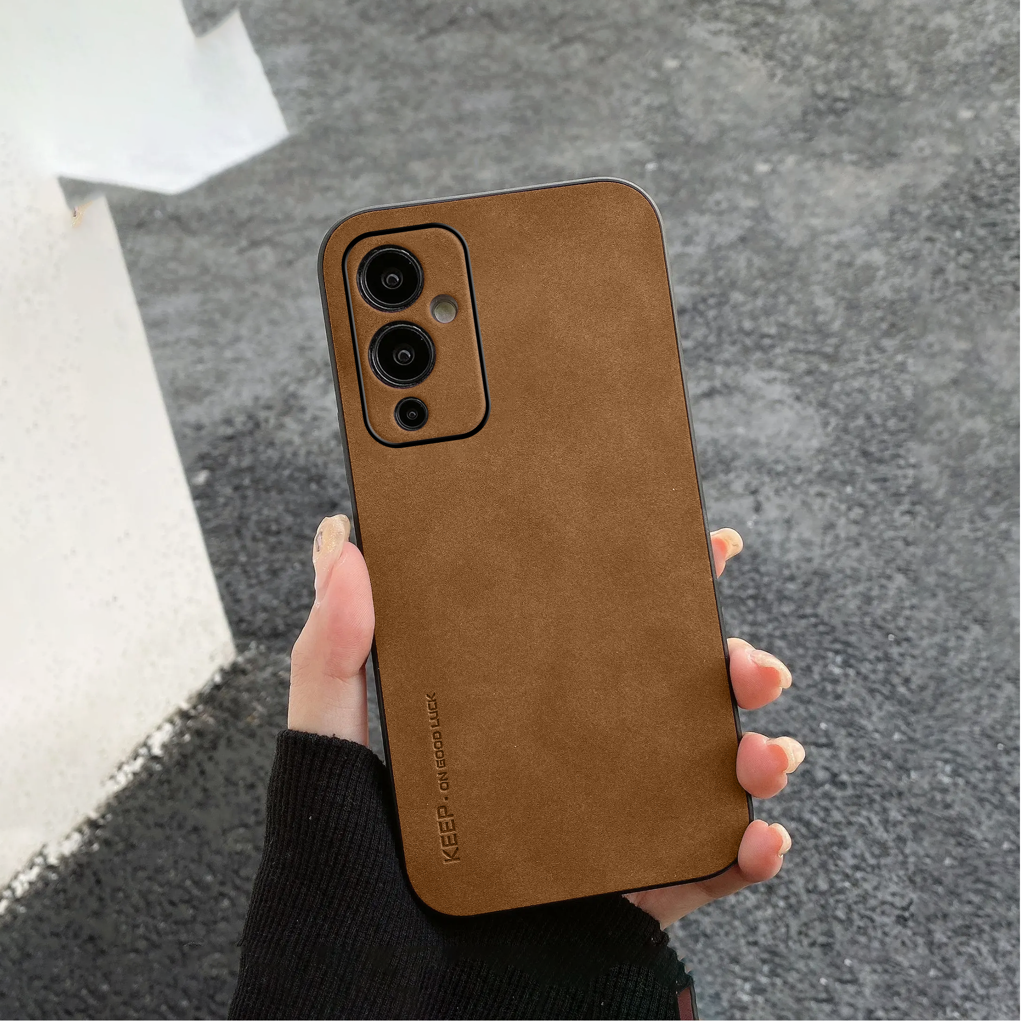 OnePlus 9 Leather Finish Case