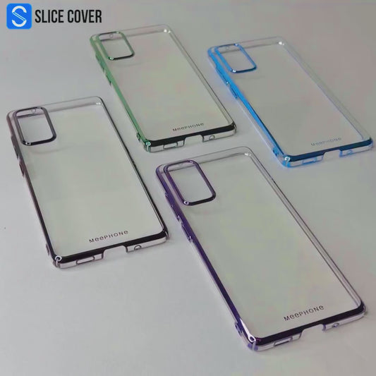Samsung S20 FE Hard Transparent Chrome Case