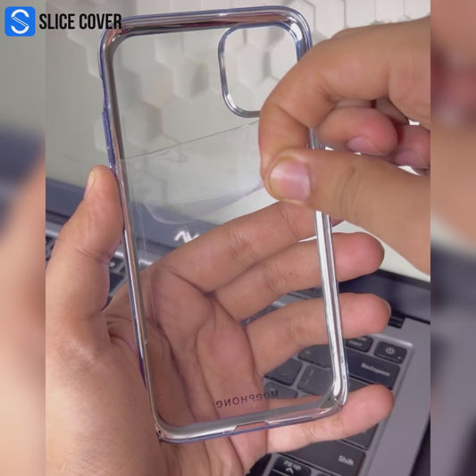 iPhone 11 Hard Transparent Chrome Case