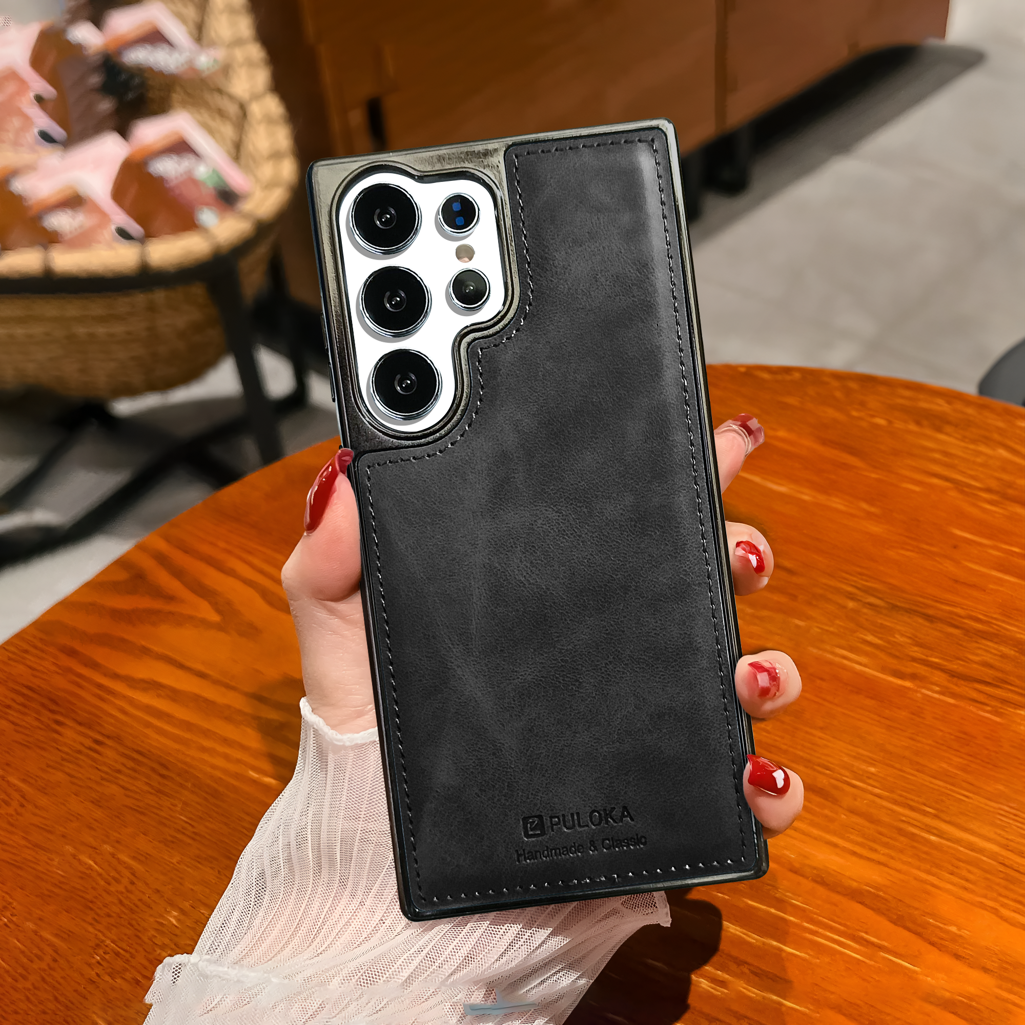 Samsung S23 Ultra Vintage Leather Case