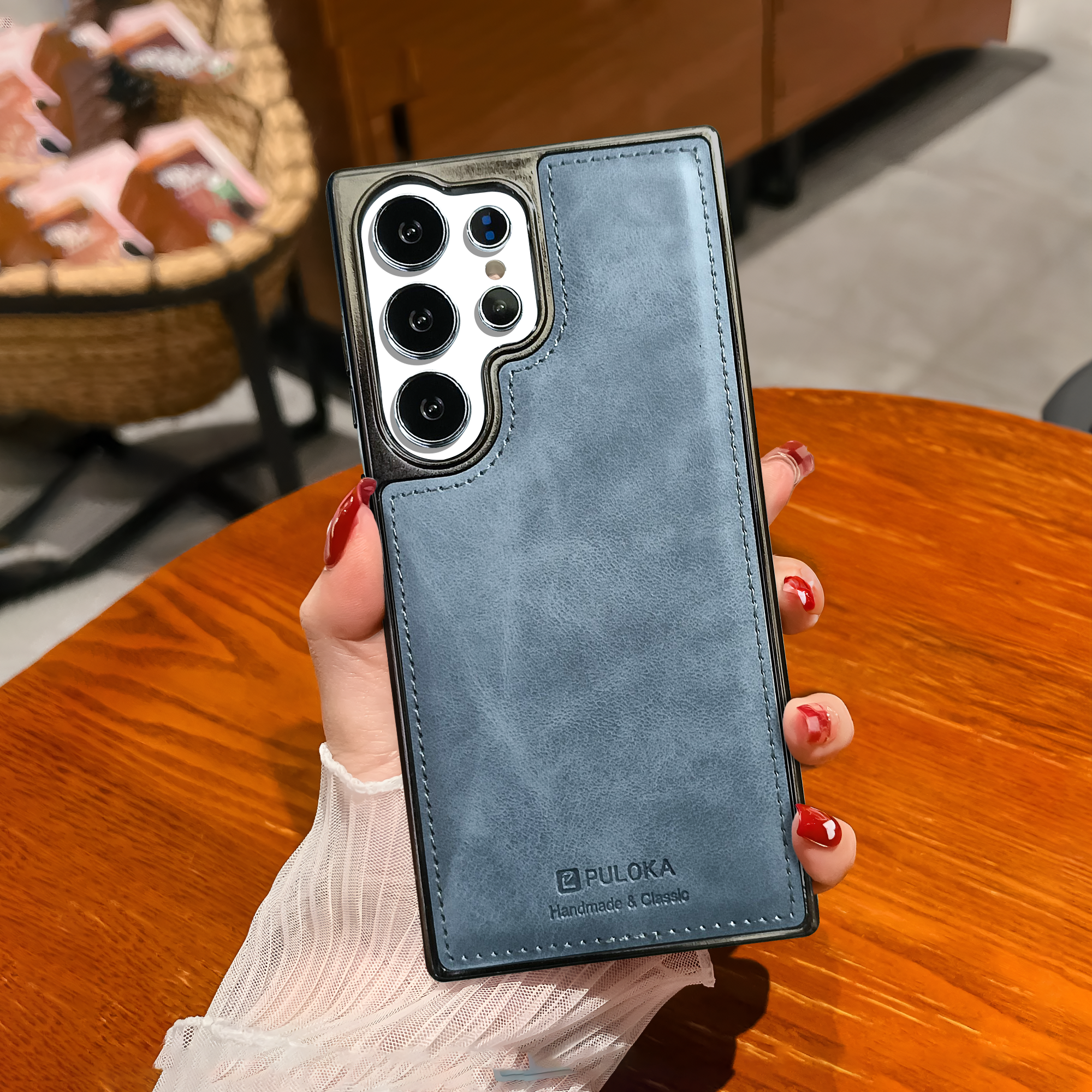 Samsung S23 Ultra Vintage Leather Case