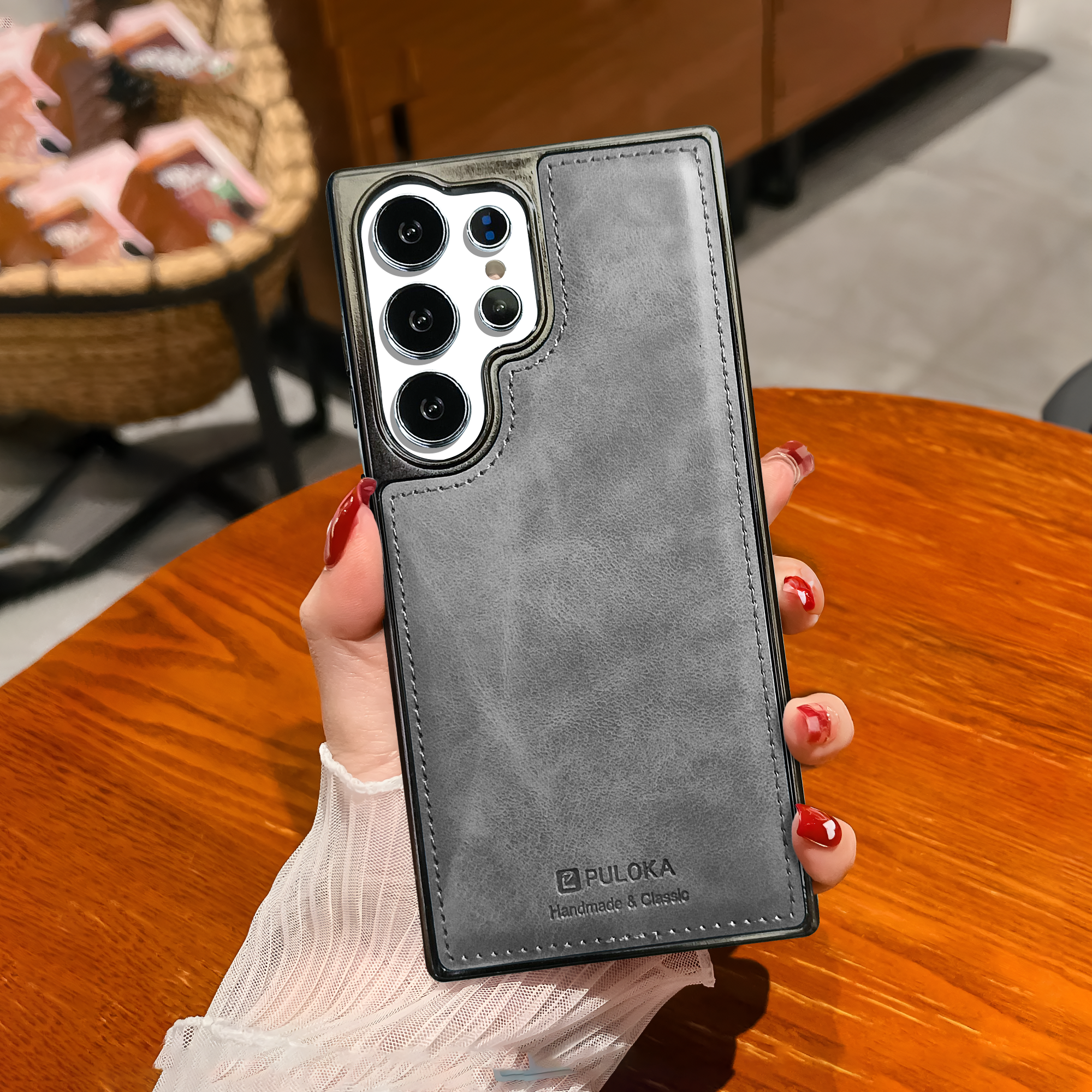 Samsung S23 Ultra Vintage Leather Case