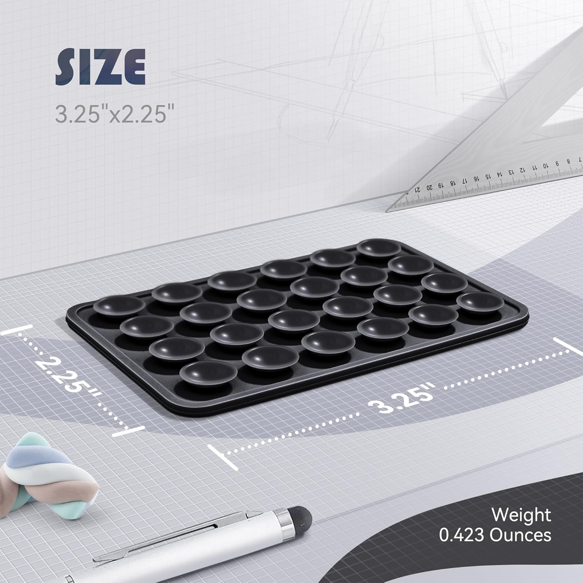 Silicone Suction Mount Pad