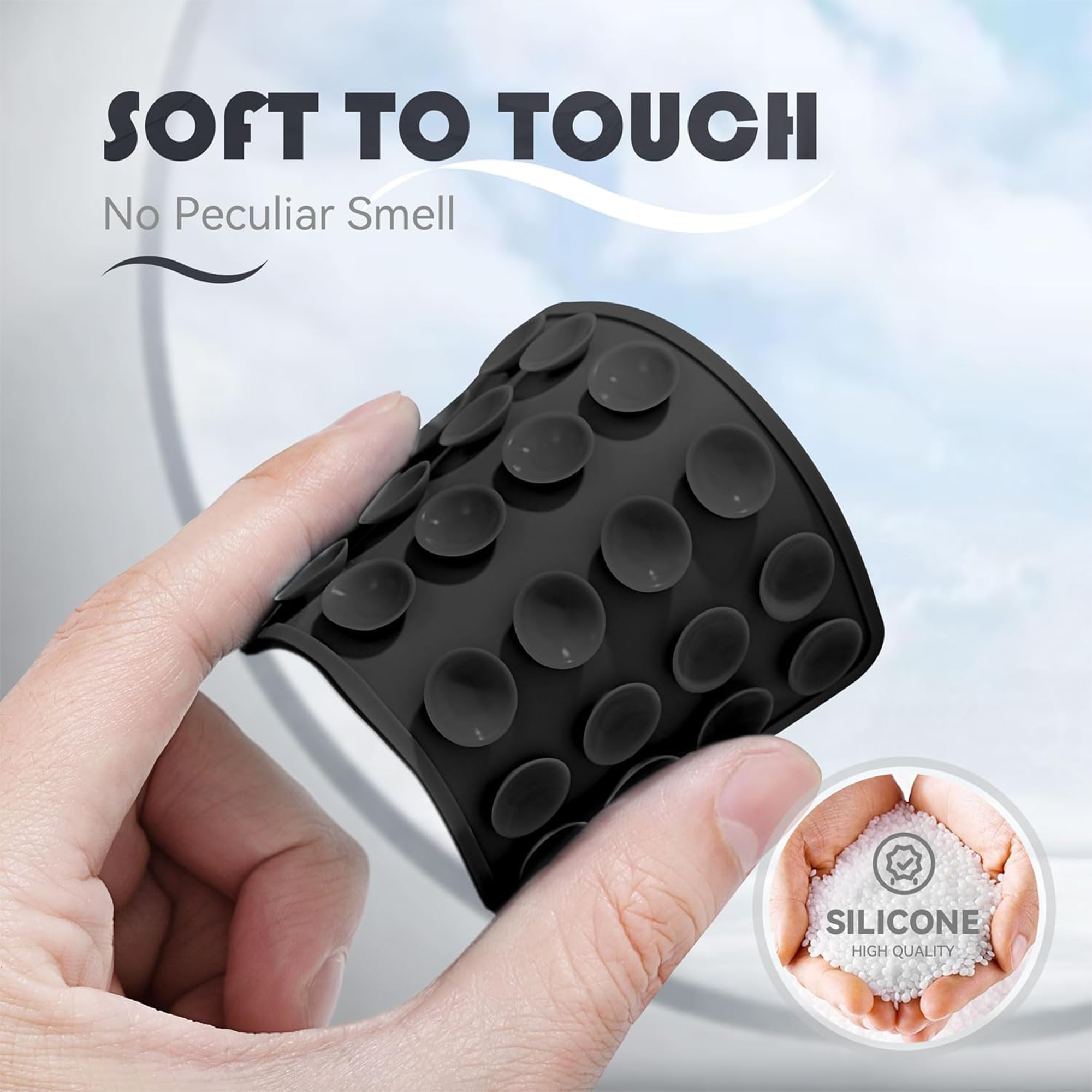 Silicone Suction Mount Pad