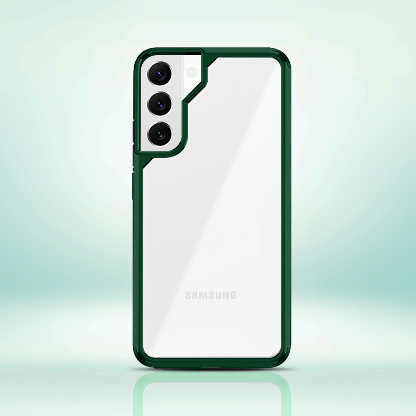 Samsung S22 Side Bumper Transparent Case