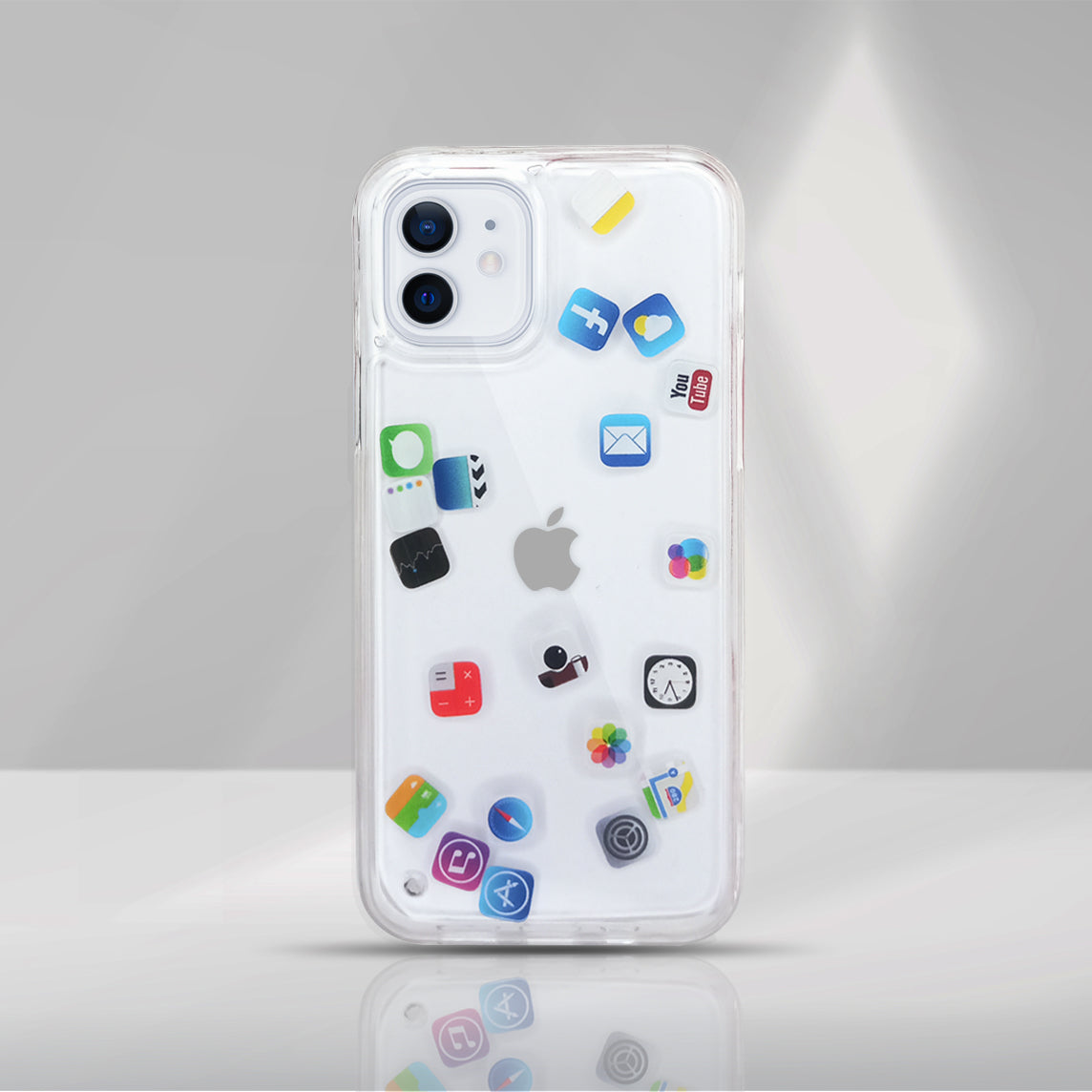 iPhone 12 Floating Icon Case