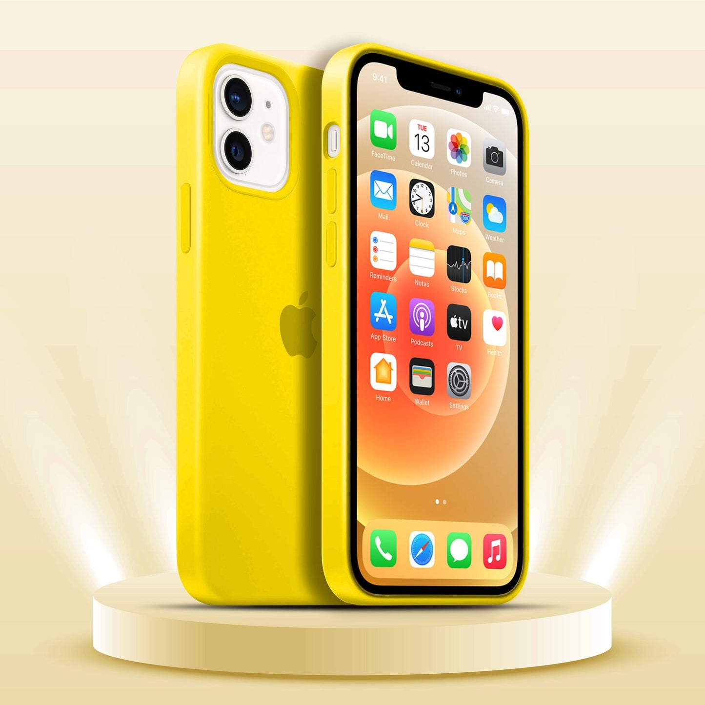 iPhone 12 Pro Soft Silicone Smartphone Case