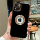 iPhone 13 Deluxe Logo Cut Chrome Ring Case