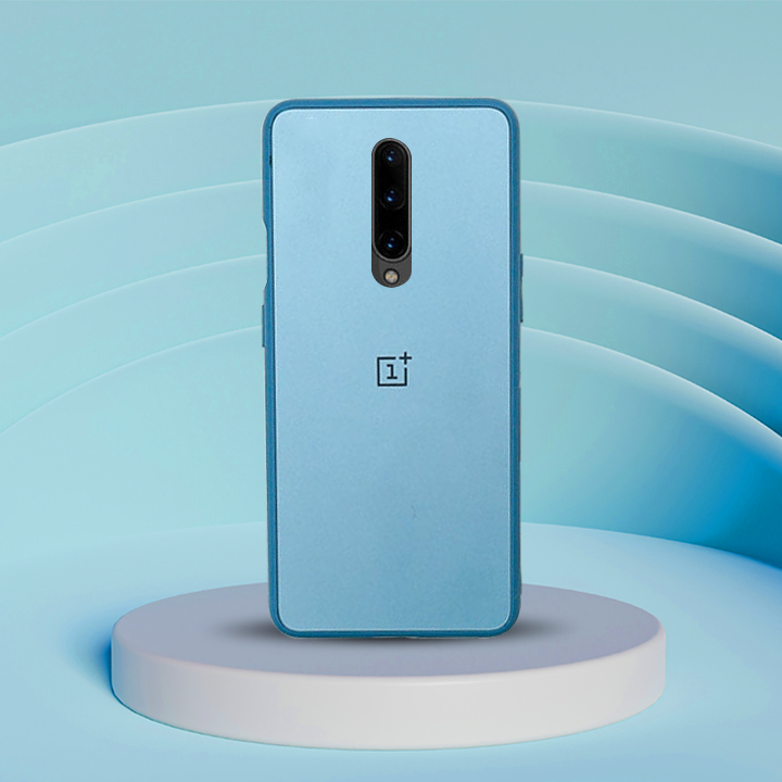 OnePlus 8 Solid Matte Finish Case With Contrast Color Edges