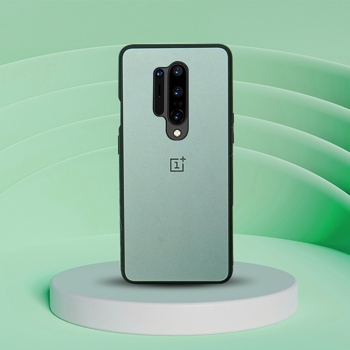 OnePlus 8 Pro Solid Matte Finish Case With Contrast Color Edges