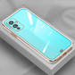 OnePlus 9 Gold Edge Electro-Plating Shining Case