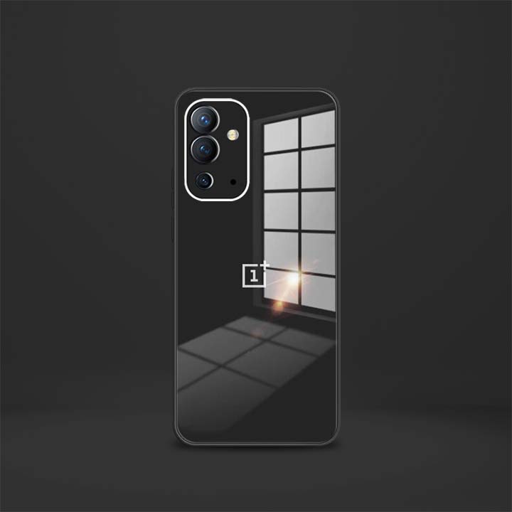 OnePlus 9RT Aqua Square Tempered Glass Case