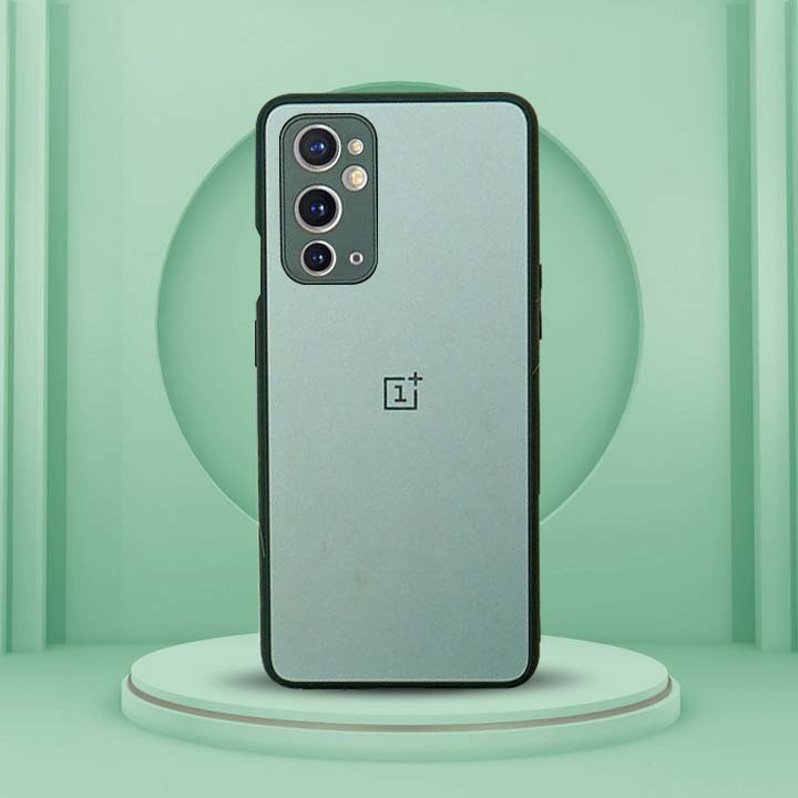 OnePlus 9RT Solid Matte Finish Case With Contrast Color Edges