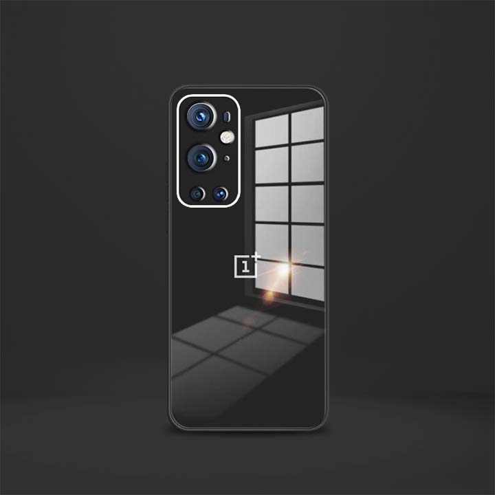 OnePlus 9 Pro Aqua Square Tempered Glass Case