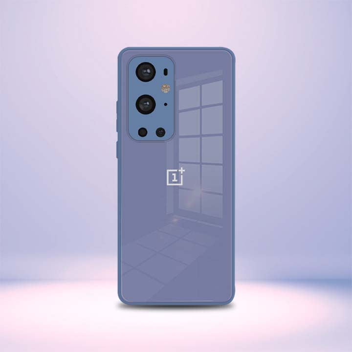 OnePlus 9 Pro Aqua Square Tempered Glass Case