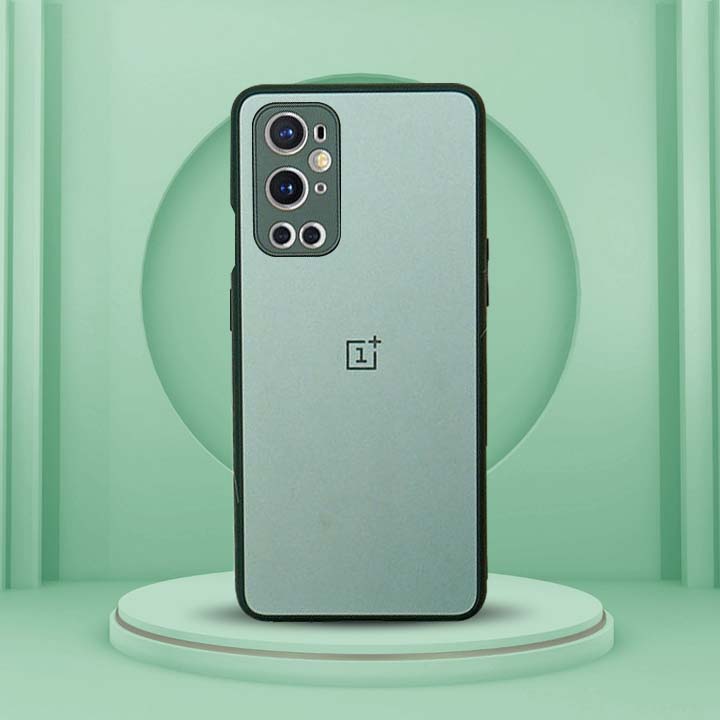 OnePlus 9 Pro Solid Matte Finish Case With Contrast Color Edges