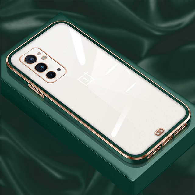 OnePlus 9RT Gold Edge Electro-Plating Shining Case