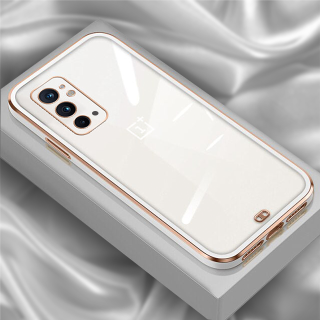 OnePlus 9RT Gold Edge Electro-Plating Shining Case