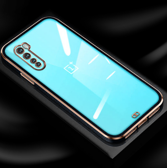 OnePlus Nord Gold Edge Electro-Plating Shining Case