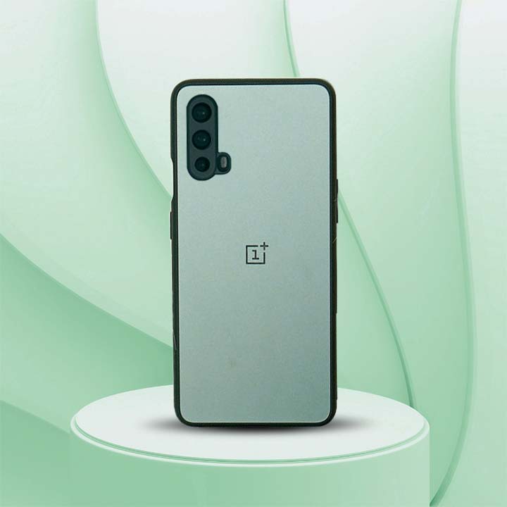 OnePlus Nord CE Solid Matte Finish Case With Contrast Color Edges